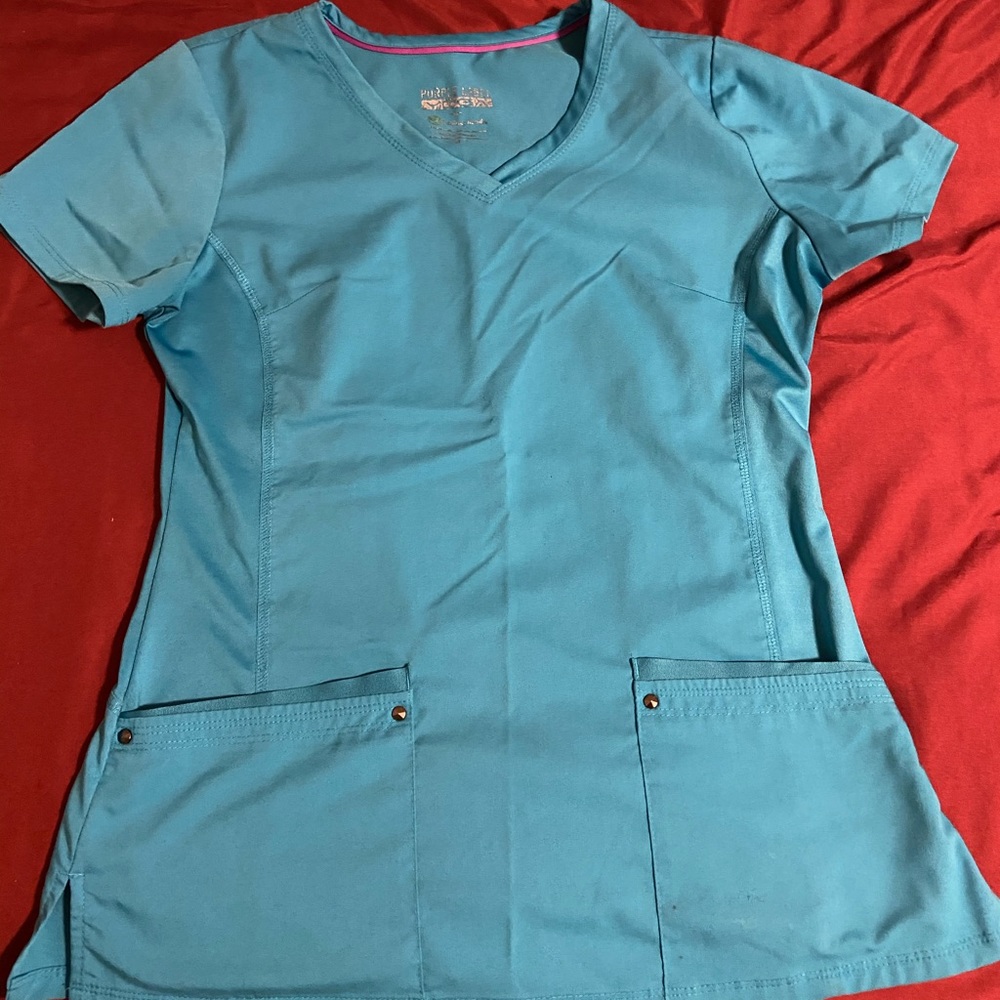 Healing Hands scrub top